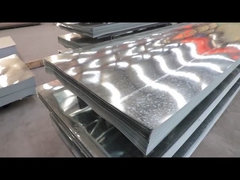 Hot Dipped Galvanized Steel Sheet Dx51D Zinc Coated Customized For Building