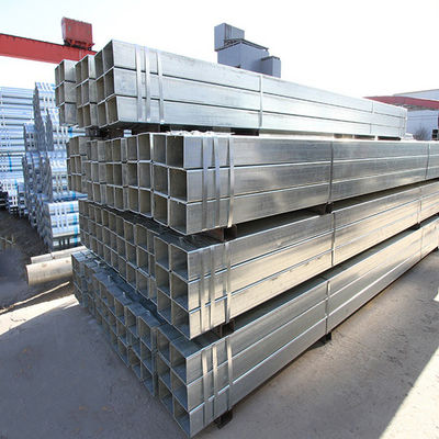 Good price Zinc Coated Galvanized Steel Square Pipe For Industry Z100 Z120 Z150 Z200 10*2*6000mm online
