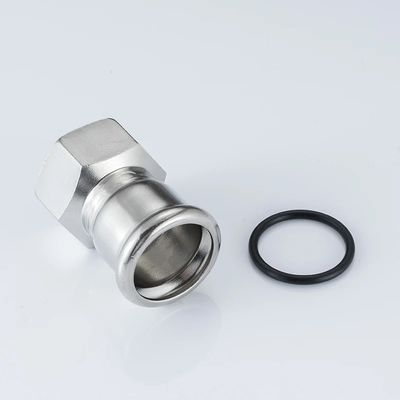 Good price Stainless Steel 304 316 Press Female Adapter With Threaded End online
